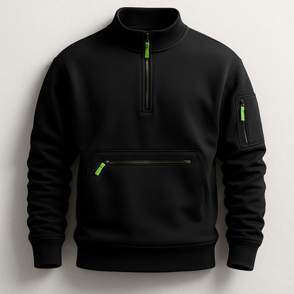 Rafael | Herren Strickpullover mit Ärmeltasche