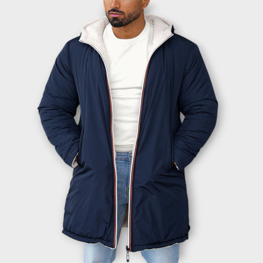 Daan – Winddichte Steppjacke mit hohem Kragen für Herren