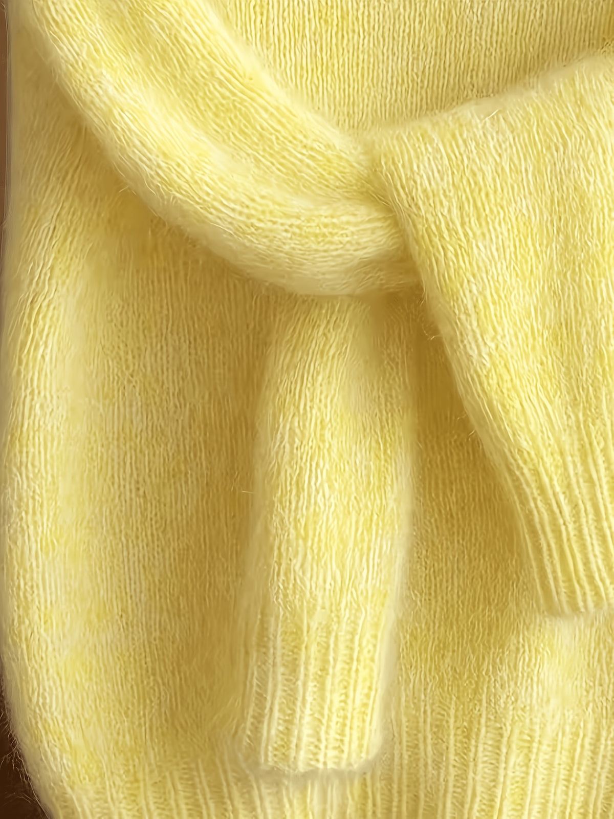 Kastanja | Damen Oversized Strickpullover