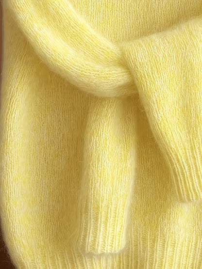 Kastanja | Damen Oversized Strickpullover
