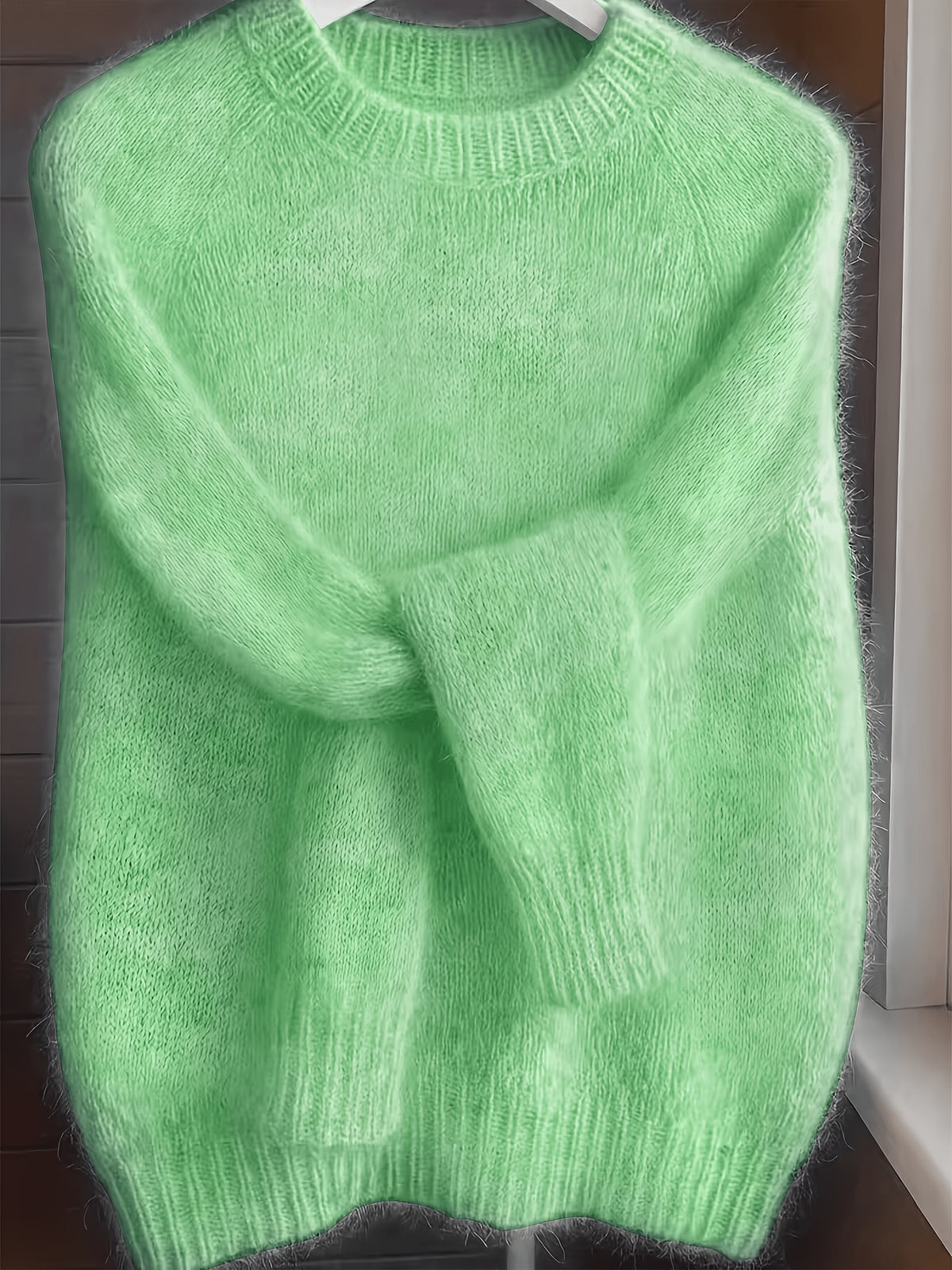 Kastanja | Damen Oversized Strickpullover