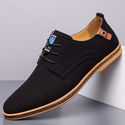 Cyril | Herren Schnürhalbschuhe mit gepolstertem Kragen