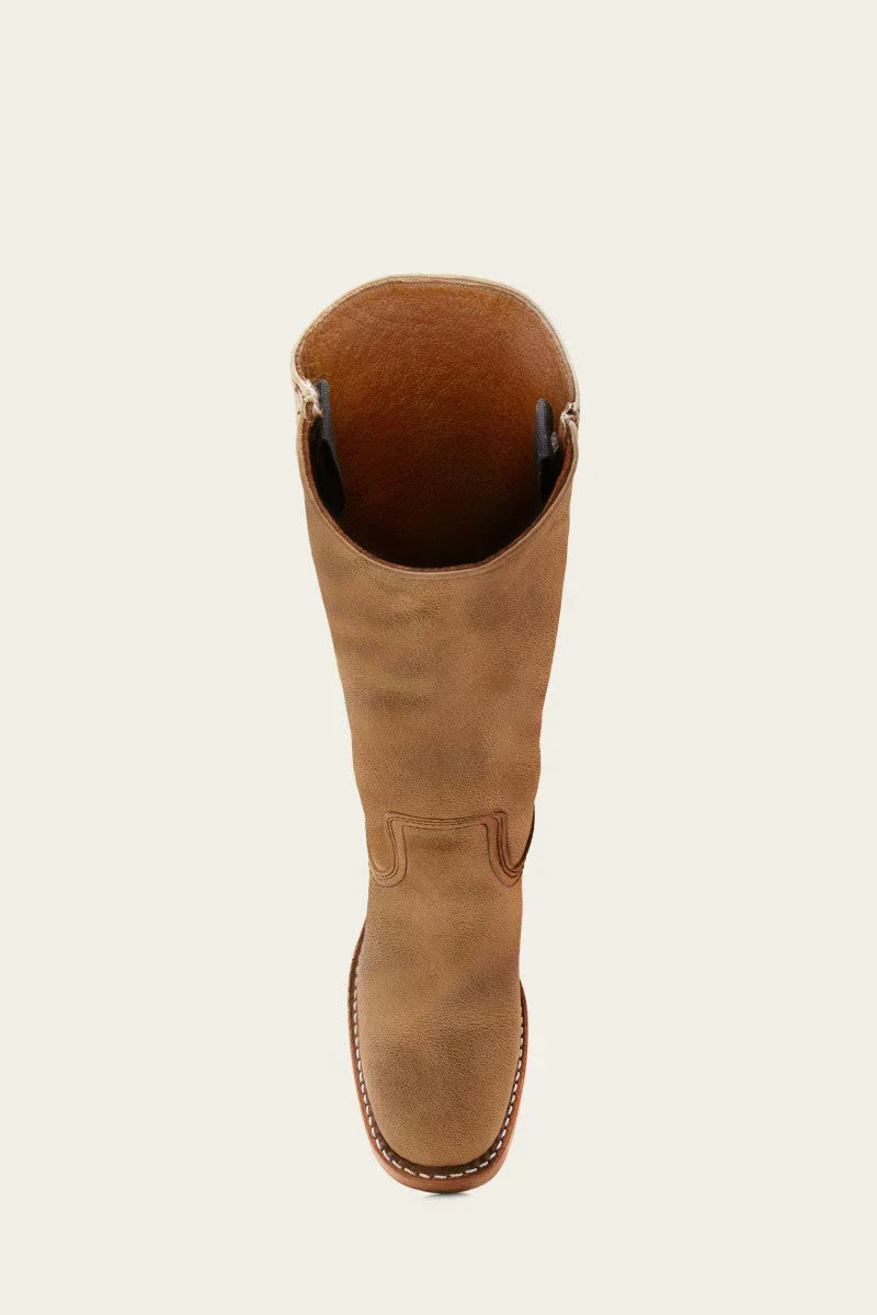 Olivia | Schmale Damenstiefel mit Reißverschluss und Absatz