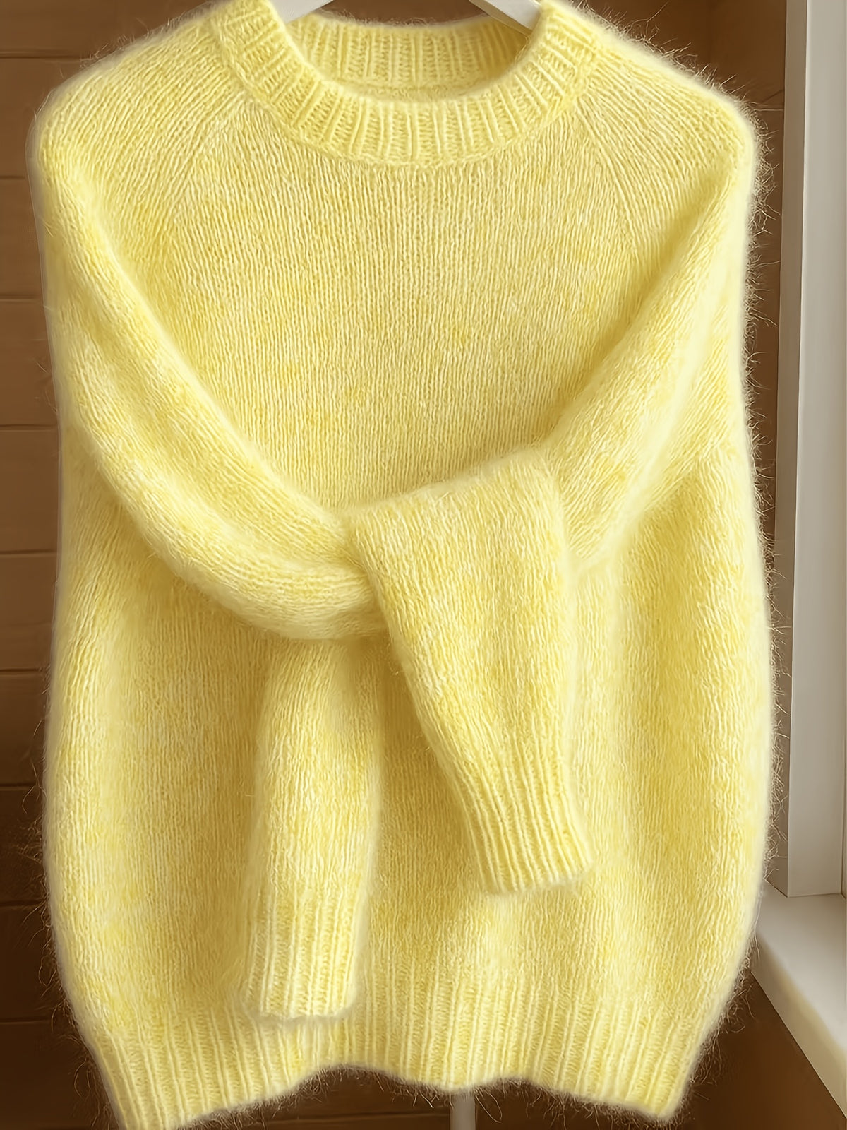 Kastanja | Damen Oversized Strickpullover