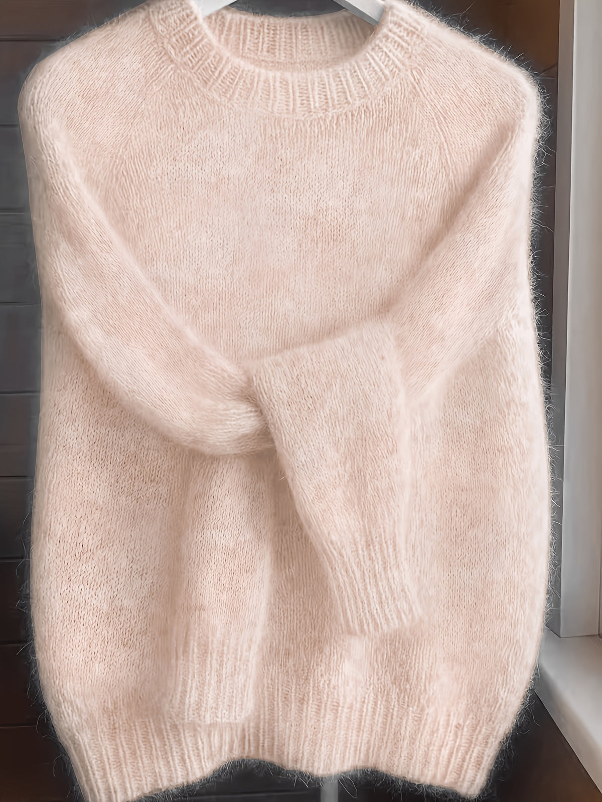 Kastanja | Damen Oversized Strickpullover
