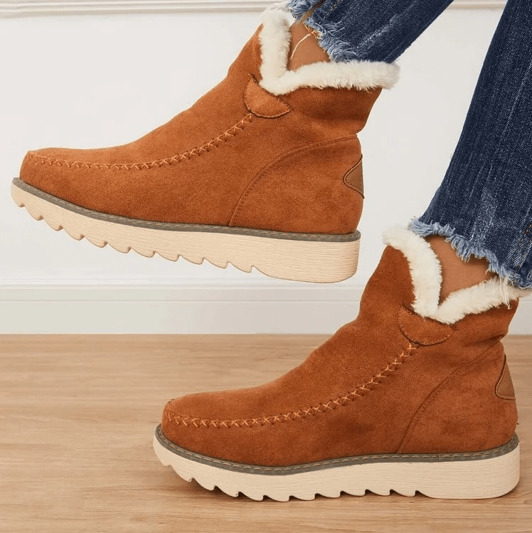 Alice Warme Winterstiefel für Damen mit Profilsohle