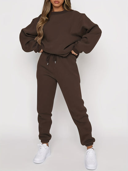 Anaïs Oversized Loungewear Set mit Kordelzug für Damen