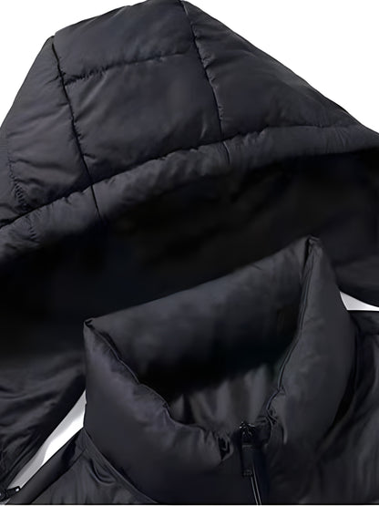 Marco | Herren Winterjacke Steppjacke mit Kapuze Reißverschluss