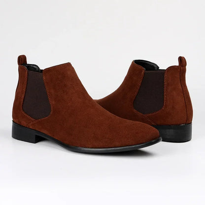Aaron | Herren Chelsea Boots Knöchelhoch zum Schlüpfen
