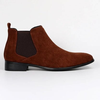 Aaron | Herren Chelsea Boots Knöchelhoch zum Schlüpfen