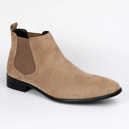 Aaron | Herren Chelsea Boots Knöchelhoch zum Schlüpfen