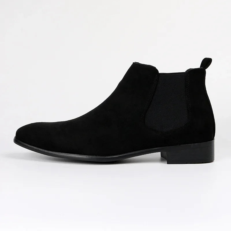 Aaron | Herren Chelsea Boots Knöchelhoch zum Schlüpfen