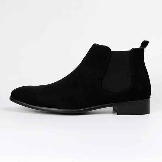 Aaron | Herren Chelsea Boots Knöchelhoch zum Schlüpfen