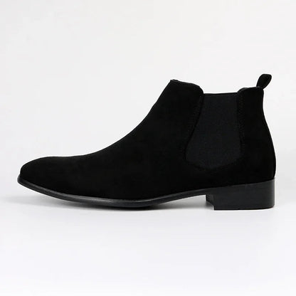 Aaron | Herren Chelsea Boots Knöchelhoch zum Schlüpfen