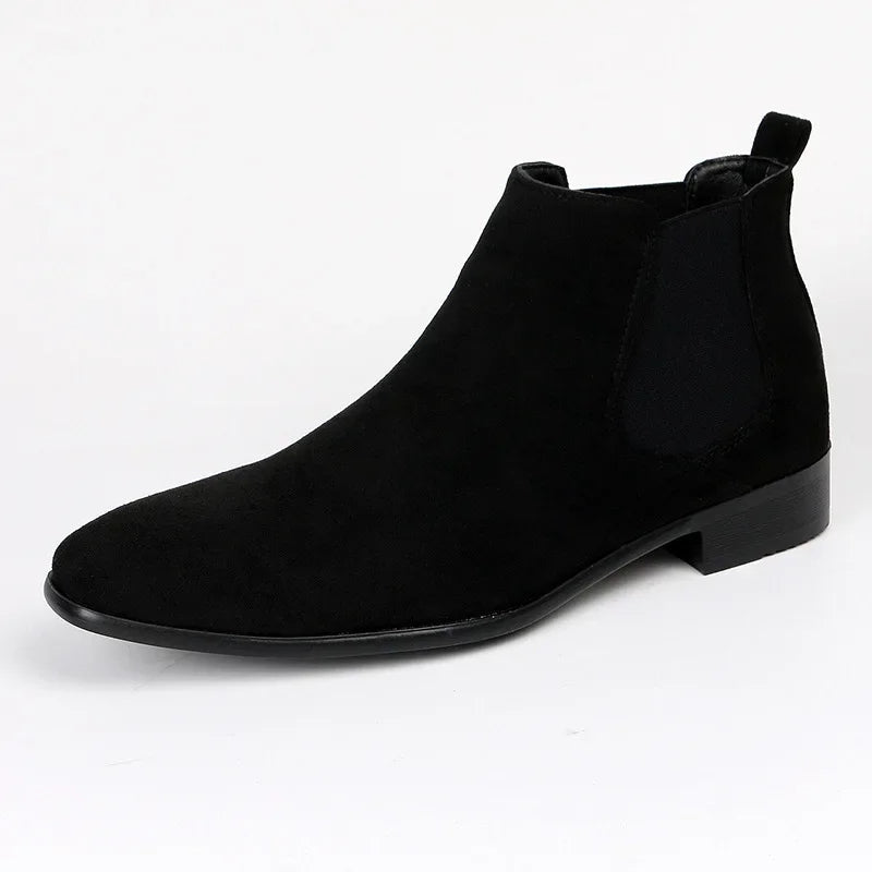 Aaron | Herren Chelsea Boots Knöchelhoch zum Schlüpfen