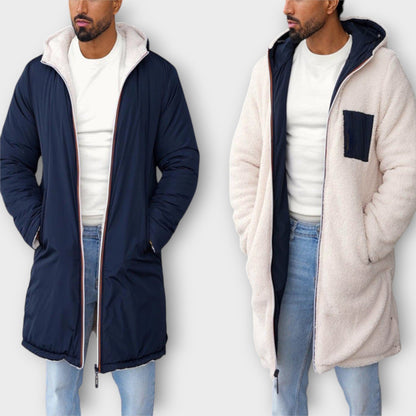 Daan – Winddichte Steppjacke mit hohem Kragen für Herren
