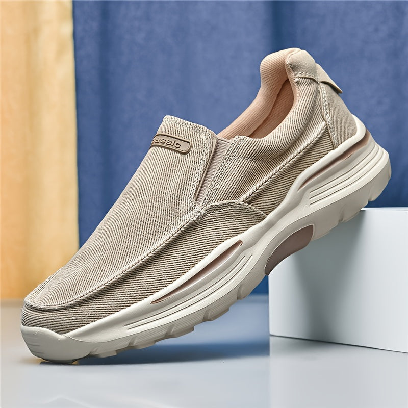 Dirk | Herren Slip-On Loafer mit Plateausohle und Stehkragen
