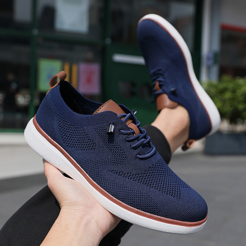 Edmund | Herren Sneaker mit Stehkragen-Design und Blockabsatz