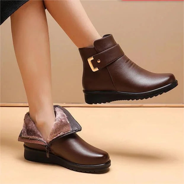 Aafke Gefütterte Winterstiefel mit Antislip-Sohle für Damen