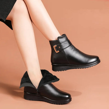 Aafke Gefütterte Winterstiefel mit Antislip-Sohle für Damen