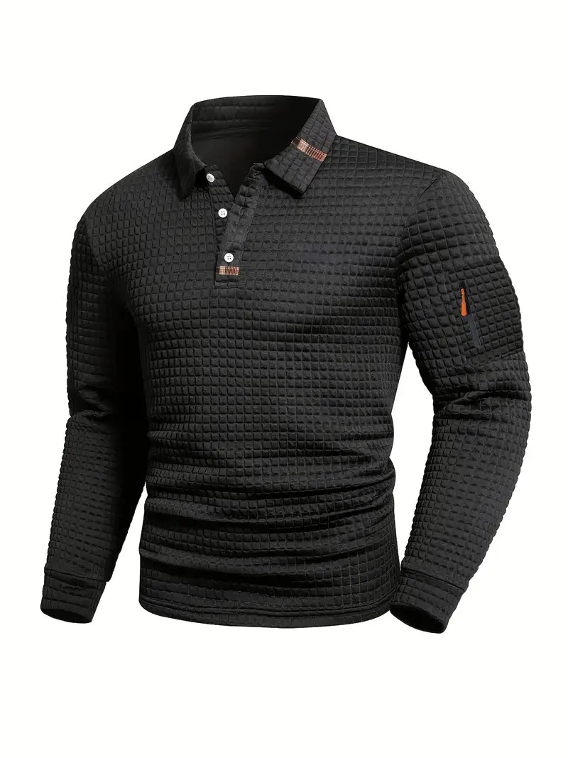 Miles | Gesteppter Herren Pullover mit lockerer Passform