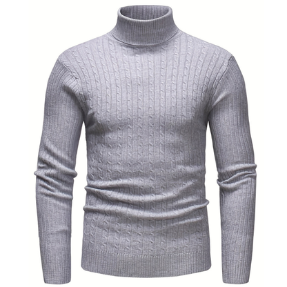 Lucas | Herren Rollkragenpullover Schmale Passform Feinstrick