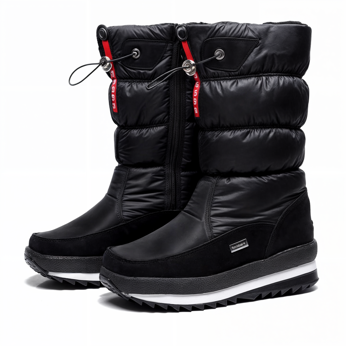Althea | Gefütterte Winterboots mit Plateausohle für Damen
