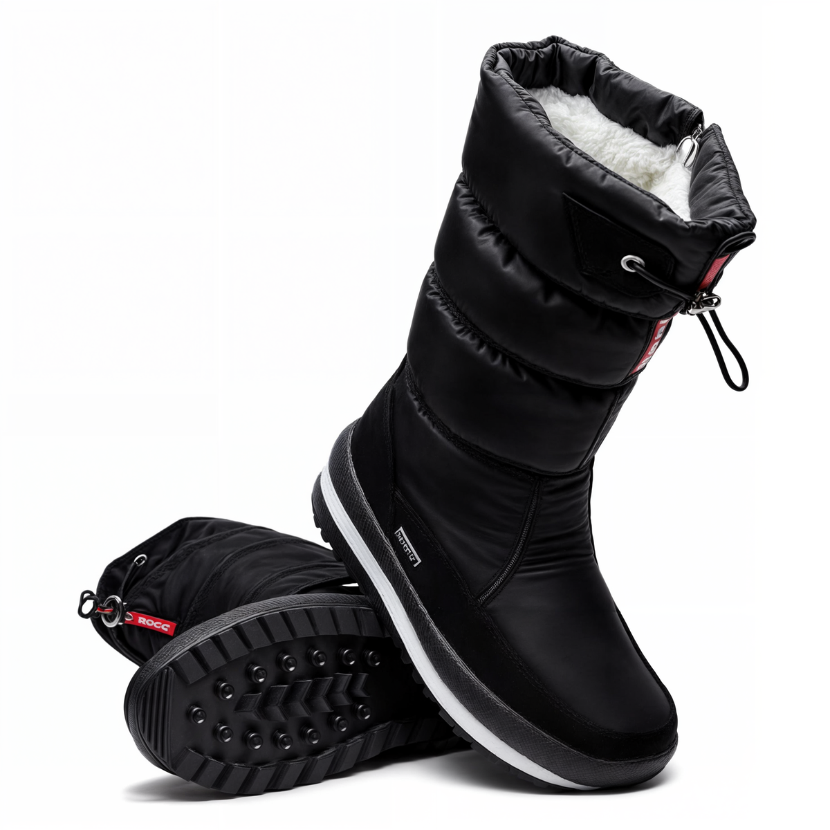 Althea | Gefütterte Winterboots mit Plateausohle für Damen