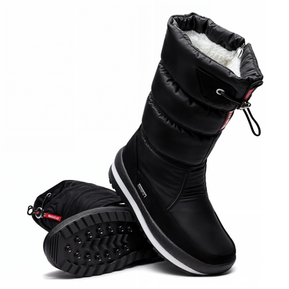 Althea | Gefütterte Winterboots mit Plateausohle für Damen