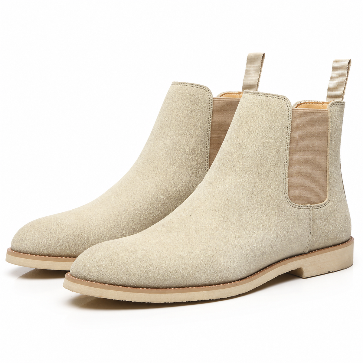Théo | Herren Chelsea Boots mit Elastikeinsatz und Blockabsatz