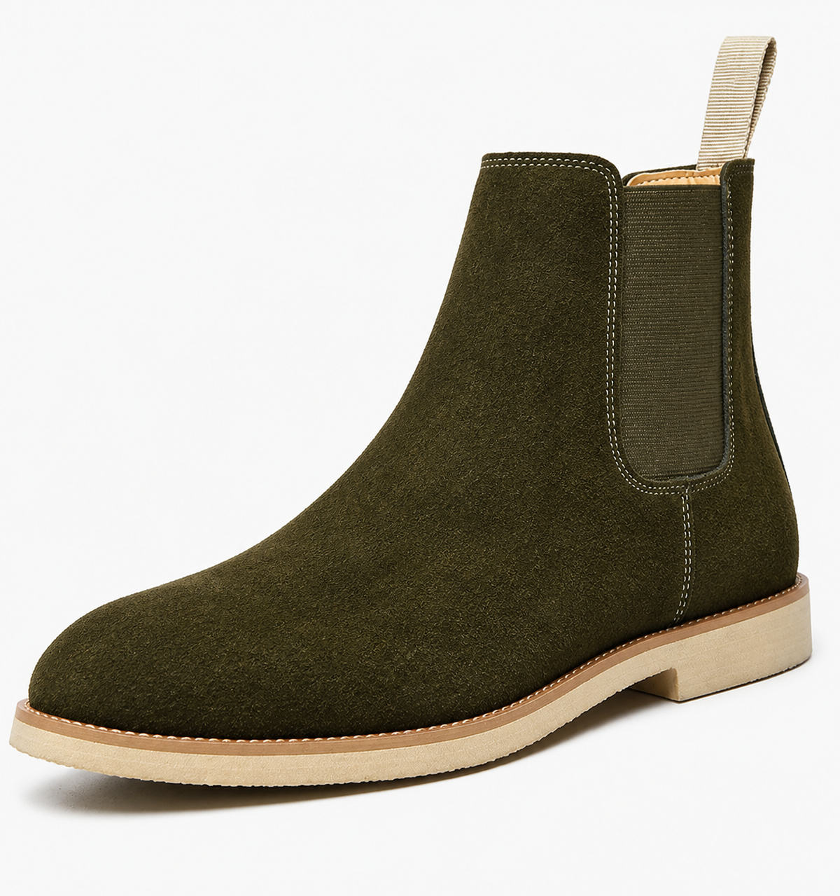 Théo | Herren Chelsea Boots mit Elastikeinsatz und Blockabsatz
