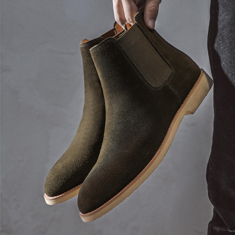 Théo | Herren Chelsea Boots mit Elastikeinsatz und Blockabsatz