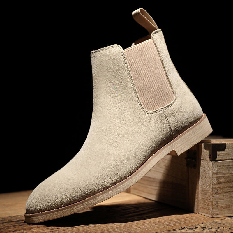 Théo | Herren Chelsea Boots mit Elastikeinsatz und Blockabsatz