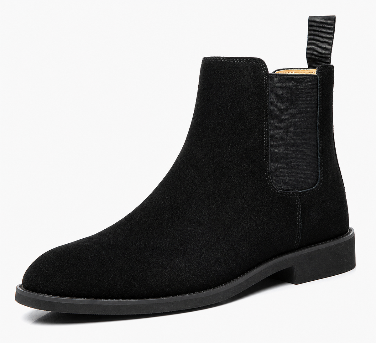 Théo | Herren Chelsea Boots mit Elastikeinsatz und Blockabsatz