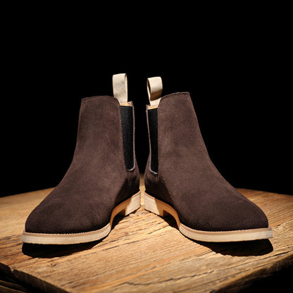 Théo | Herren Chelsea Boots mit Elastikeinsatz und Blockabsatz