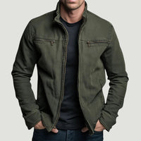 Rhys | Eleganter Herren Mantel mit Reißverschluss