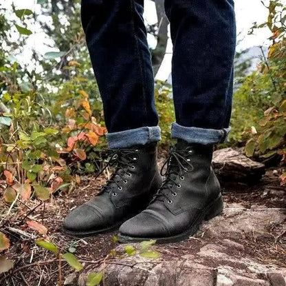 Vincent | Herren Schnürstiefel Robuste Gummisohle