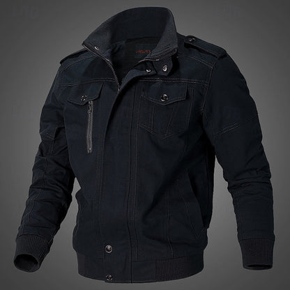 Anders | Robuste Feldjacke mit Stehkragen und Reißverschluss für Herren