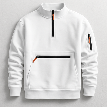Rafael | Herren Strickpullover mit Ärmeltasche
