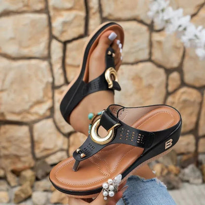 Talia | Damen Sandalen Riemchen Open-Toe Sommer