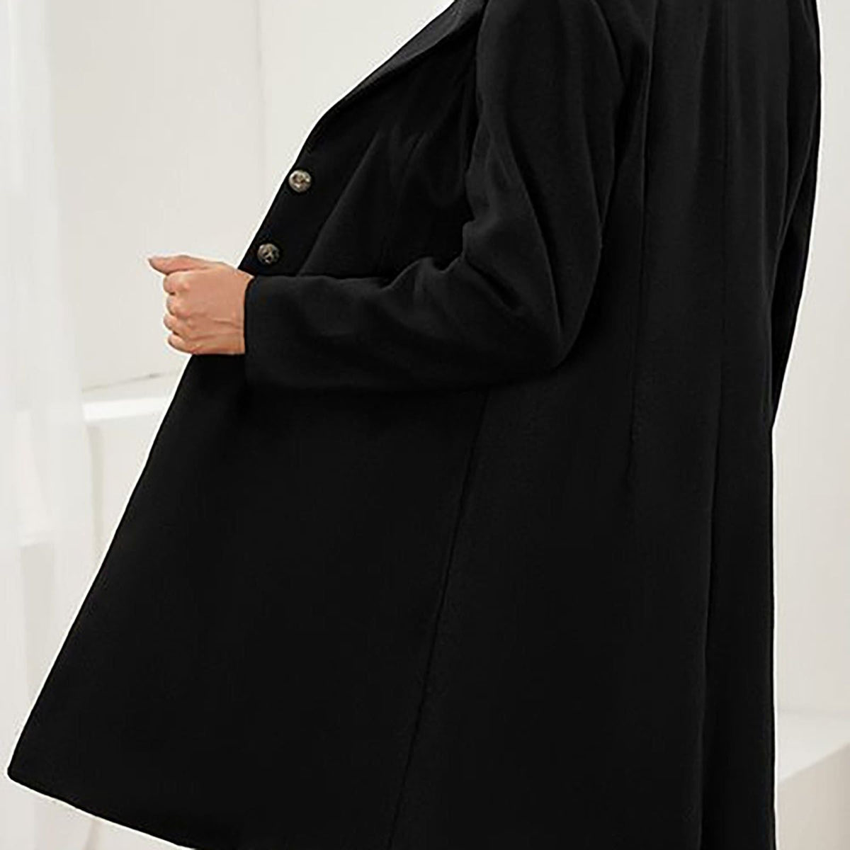 Vera | Eleganter Damen Mantel mit Bindegürtel