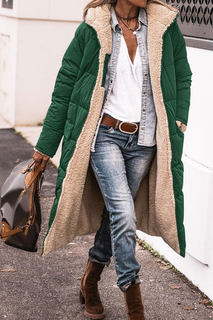 Amira | Damen Winterjacke Wendedesign Langarm – Alltag & Freizeit