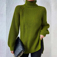 Stine | Gerippter Rollkragenpullover für Damen