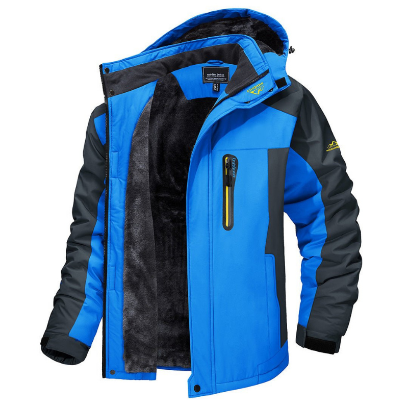 Bendix | Herren Winterjacke mit Kapuze und Reißverschluss