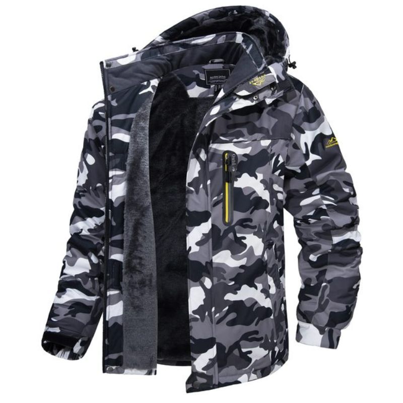 Bendix | Herren Winterjacke mit Kapuze und Reißverschluss