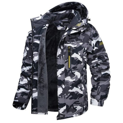 Bendix | Herren Winterjacke mit Kapuze und Reißverschluss