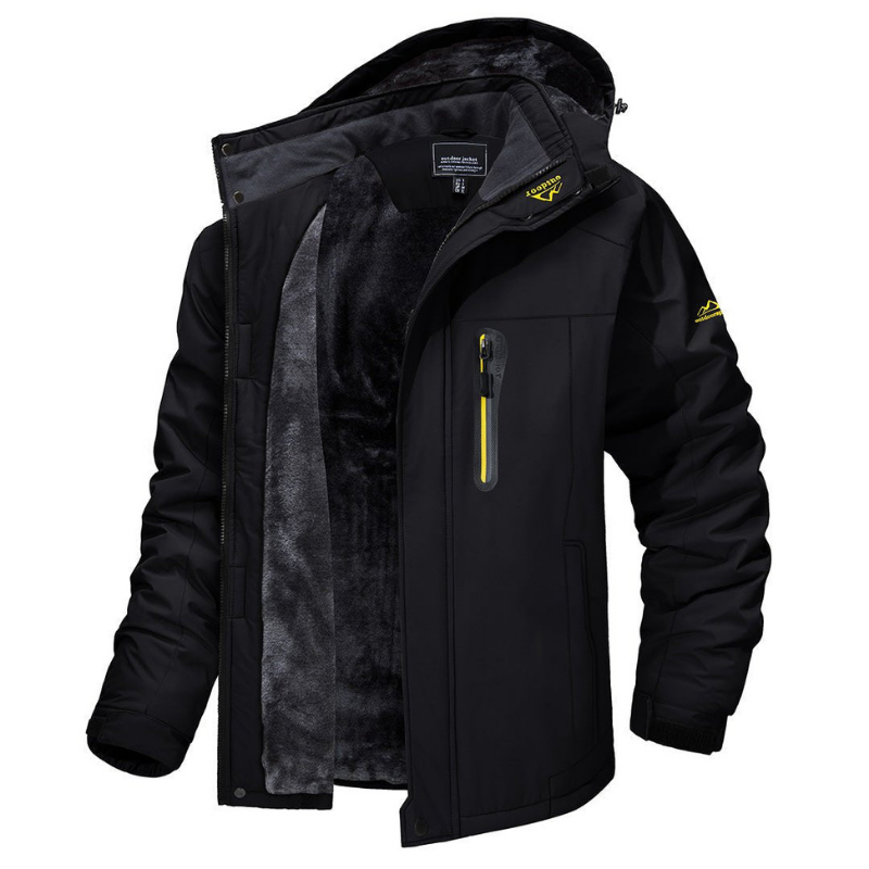 Bendix | Herren Winterjacke mit Kapuze und Reißverschluss