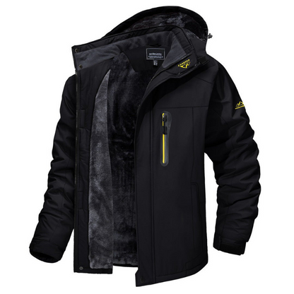 Bendix | Herren Winterjacke mit Kapuze und Reißverschluss