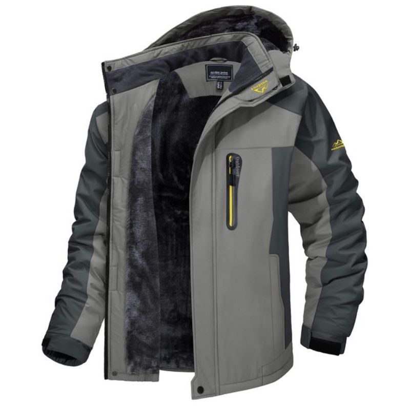 Bendix | Herren Winterjacke mit Kapuze und Reißverschluss