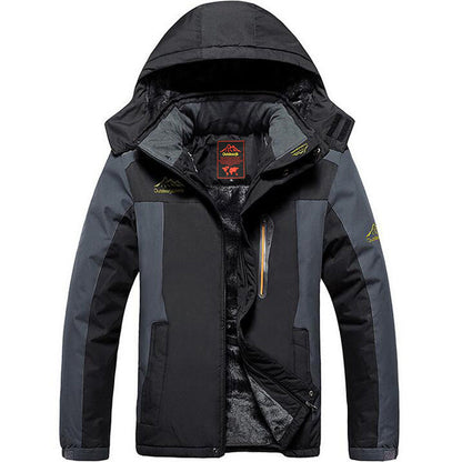 Bendix | Herren Winterjacke mit Kapuze und Reißverschluss